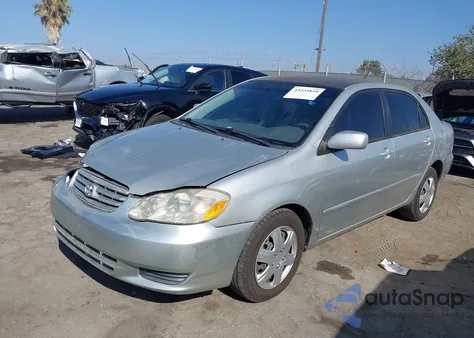 2004 Toyota Corolla Le from USA, damaged, VIN 1NXBR32E64Z297956